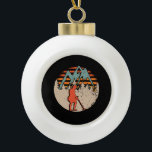 Sondeln Metaal Detectorist Keramische Bal Ornament<br><div class="desc">Ben je een metaaldetectordetector en metaaldetectorist? Wilt u graag wandelen in het bos,  in Duitsland of op het strand? Dan is dit ontwerp het perfecte accessoire.</div>