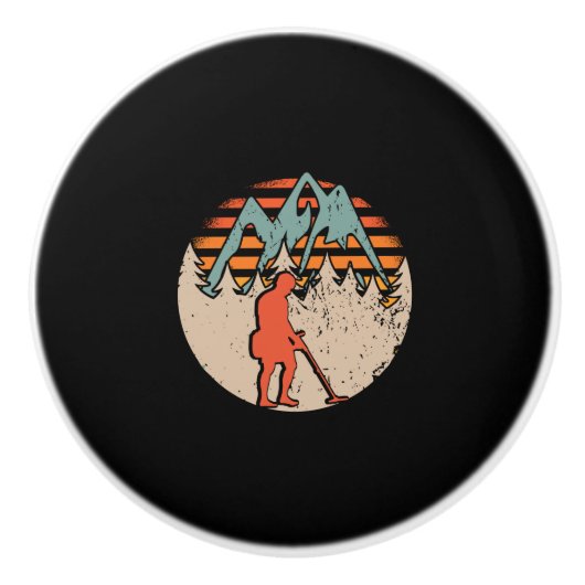  Sondeln Metaal Detectorist Keramische Knop (Voorkant)