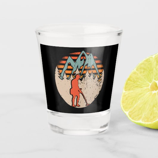  Sondeln Metaal Detectorist Shot Glas (Voorkant)