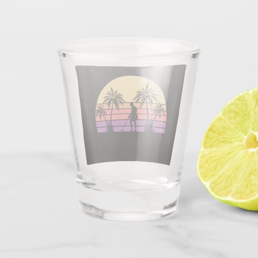 Sondeln Metal Detectorist Shot Glas (Achterkant)