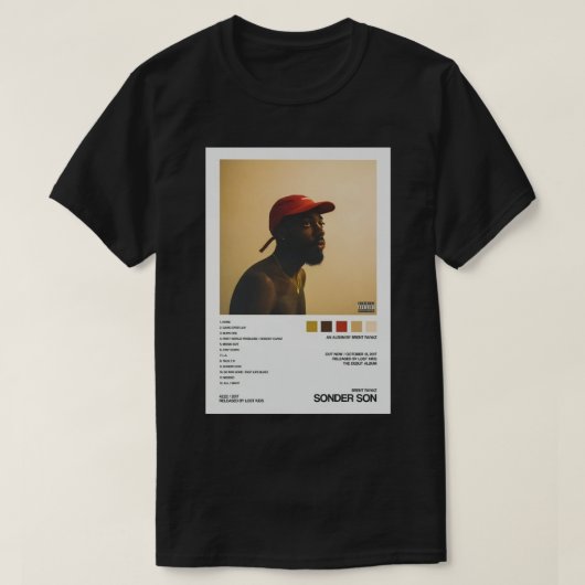 Sonder Son Album Hoesje Poster T-shirt (Design voorkant)