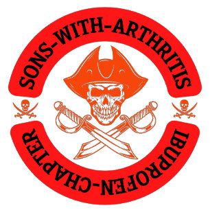 Sonen met artritis Ibuprofen Hoofdstuk T-shirt