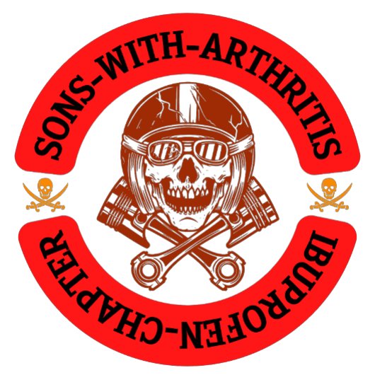 Sonen met artritis Ibuprofen Hoofdstuk T-shirt