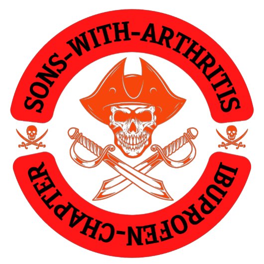 Sonen met artritis Ibuprofen Hoofdstuk T-shirt