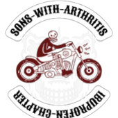 Sonen met artritis Ibuprofen Hoofdstuk T-shirt