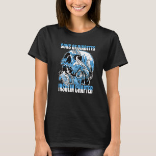 Sonen van diabetes Insulinespuit T-shirt
