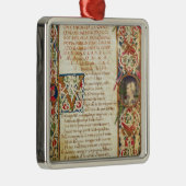 Song als lofzang op Laure Metalen Ornament (Rechts)