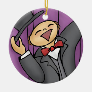 Song and Dance Man Keramisch Ornament