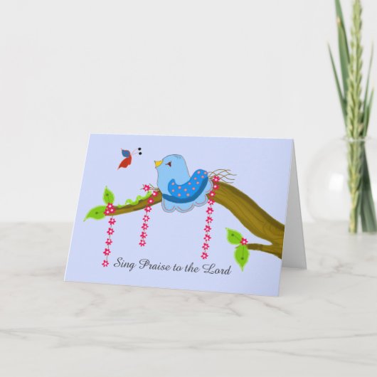 Song Bird Enmoegement Kaart (Voorkant)