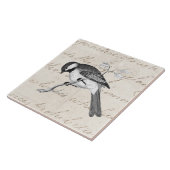 Song Bird Illustration - 1800's Birds Text Tegeltje (Zijkant)