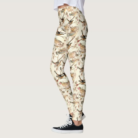 Song Bird Pattern Leggings (Links)