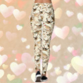 Song Bird Pattern Leggings