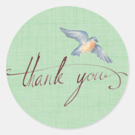 Song Bird Ronde Sticker