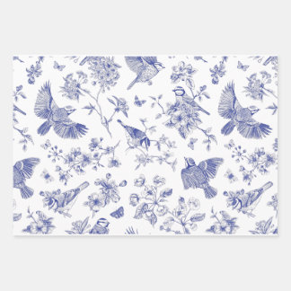 Song Bird Toile Inpakpapier Vel
