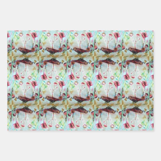 Song Birds Inpakpapier Vel (Voorkant 3)