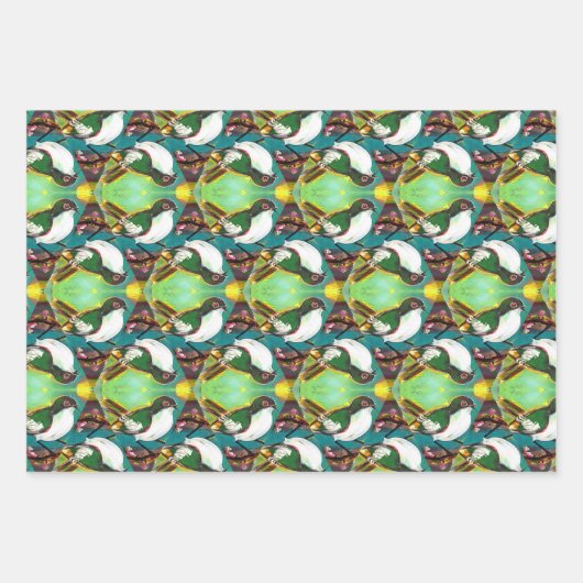 Song Birds Inpakpapier Vel (Voorkant)