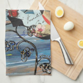 Song Birds Kitchen Towel Theedoek (Quarter Fold)