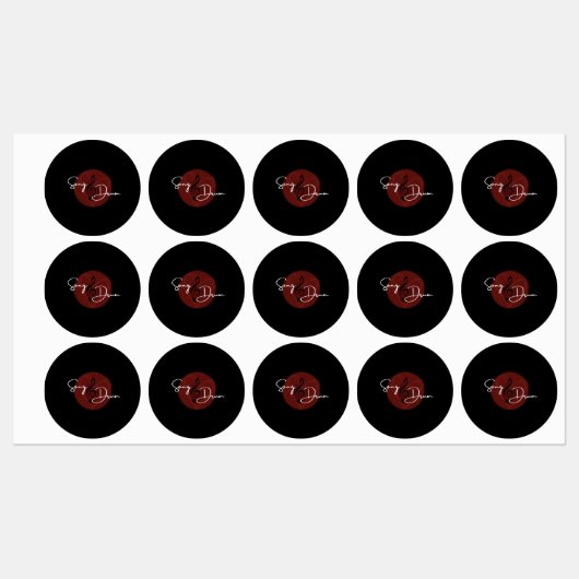 Song_Drum Underworld Waterbestendige Stickers (Vel)