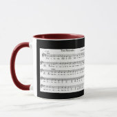 Song Notes Balalaika Coffee Mok (Links)