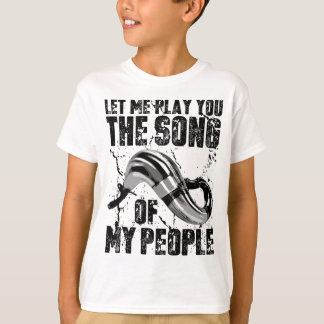 Song of My People 2 Stroke Motocross Pipe T-shirt