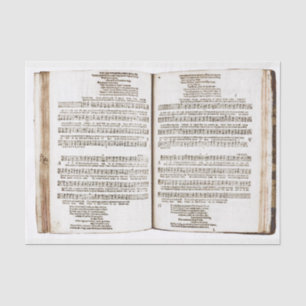 Song of Queen Bee Renaissance Music for Decoupage Tissuepapier