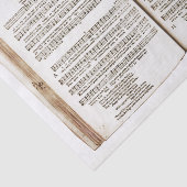 Song of Queen Bee Renaissance Music for Decoupage Tissuepapier (Detail)