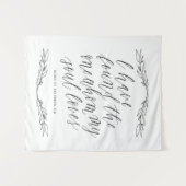 Song of Solomon wandtapijt - laurier Wandkleed (Voorkant (horizontaal))