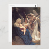 Song of the Angels - William-Adolphe Bouguereau Briefkaart (Voorkant / Achterkant)