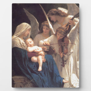 Song of the Angels - William-Adolphe Bouguereau Fotoplaat