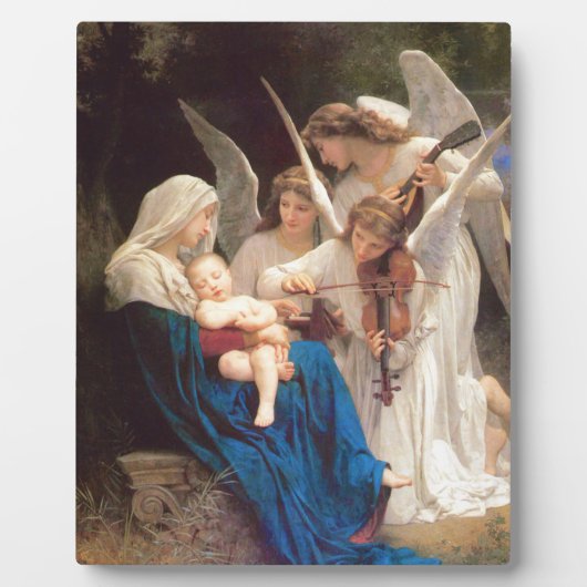Song of the Angels - William-Adolphe Bouguereau Fotoplaat (Voorkant)