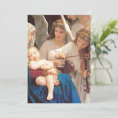 Song of the Angels - William-Adolphe Bouguereau Kaart (Staand voorkant)