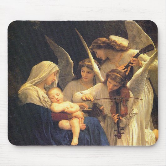 Song of the Angels, William-Adolphe Bouguereau Muismat (Voorkant)