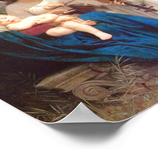 Song of the Angels - William-Adolphe Bouguereau Poster (Hoek)