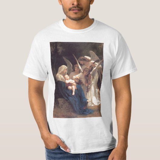 Song of the Angels - William-Adolphe Bouguereau T-shirt (Voorkant)