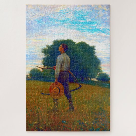 Song of the Lark Winslow Homer 1876 Legpuzzel (Verticaal)