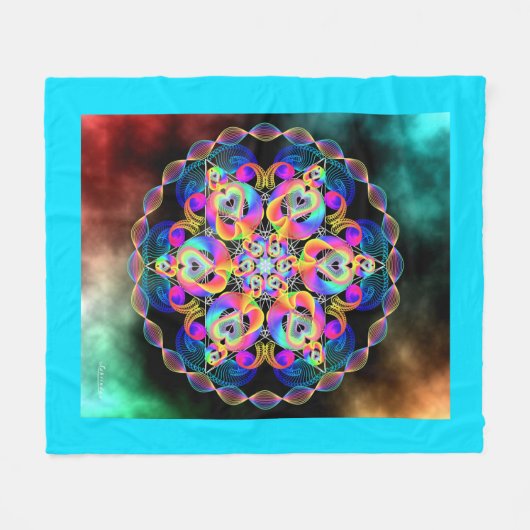 Song of Truth Fleece Deken (Voorkant (Horizontaal))