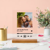 Song Plaque Jubileum Paar Memento Acryl Bord (Huwelijk)