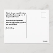 Song Promotion - QR Code Design Briefkaart (Achterkant)