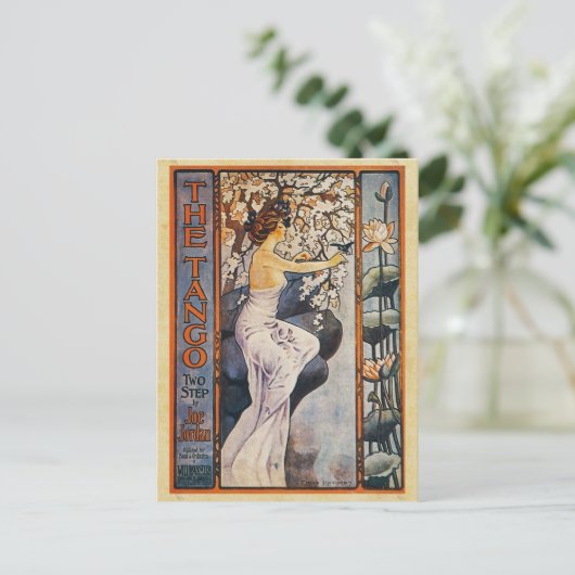  Song Sheets - De Tango Briefkaart (Staand voorkant)