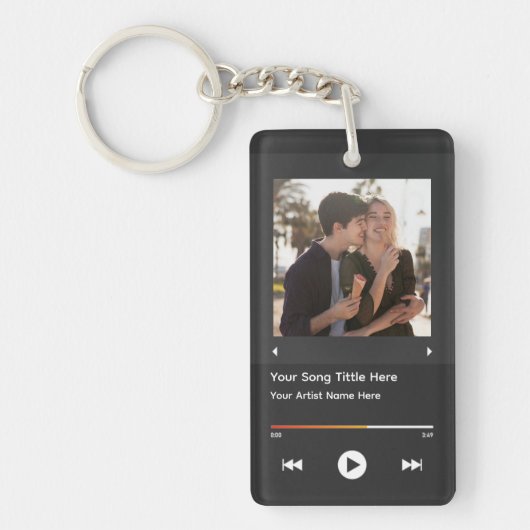 Song Sleutelhanger gepersonaliseerd album Keyring (Voorkant)