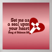 Song Solomon 8:6 Poster (Voorkant)
