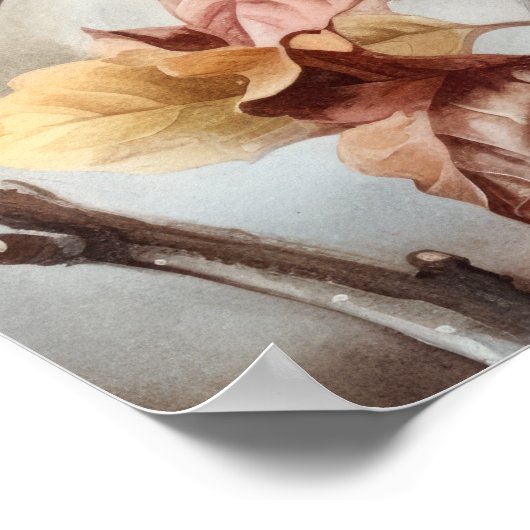 Song Sparrow Bird Art Print Poster (Hoek)