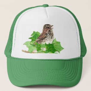 Song Sparrow, Cute Bird, Birder, Natuur Trucker Pet