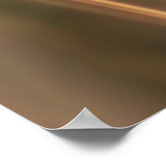 Song Sparrow in de Meadow Poster (Hoek)