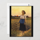 Song van de Lark_Portraits Briefkaart (Voorkant / Achterkant)