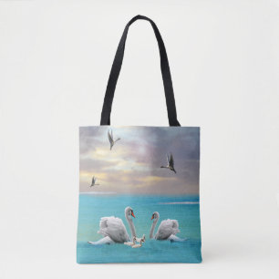 Song van de witte zwaan, tote bag