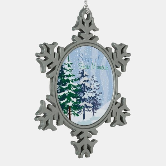 Song van het Ornament Snowflake van het Sneeuwgebe (Links)