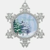 Song van het Ornament Snowflake van het Sneeuwgebe (Voorkant)