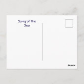 Song van het Zee Briefkaart (Achterkant)
