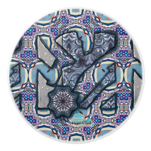 Song van levende metalen nr. 2 keramische knop (Voorkant)